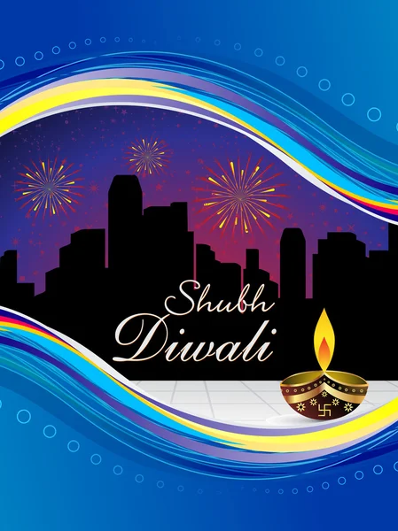 Diwali streszczenie tapeta — Wektor stockowy