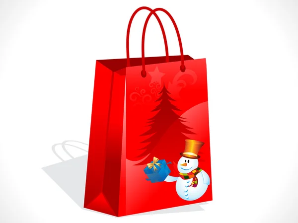 抽象的圣诞销售袋 — 图库矢量图片