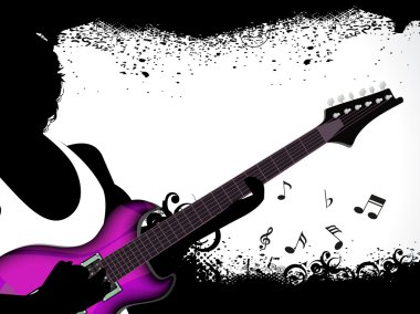 soyut pasaklı rock konseri arka plan