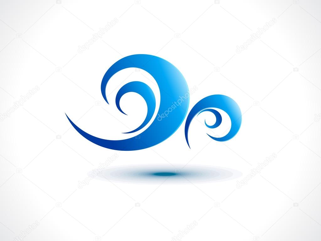 abstract wind icon