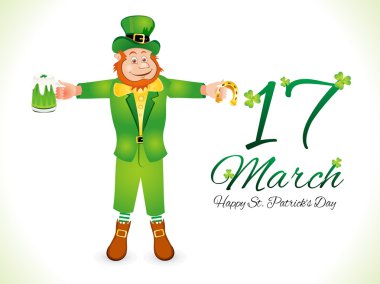 soyut st patrick günü arka plan