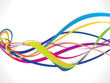 soyut renkli dalga arkaplanı