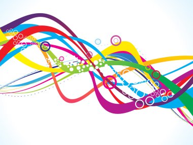 soyut renkli dalga arkaplanı