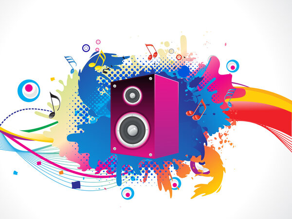 абстрактные красочные медиа взрываются
