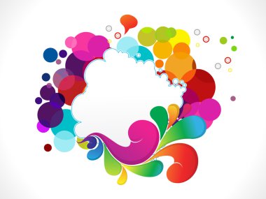 Abstract colorful explode background clipart