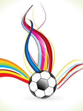 soyut renkli futbol arka plan