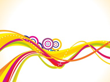 soyut renkli dalga arkaplanı