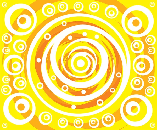 Abstract Artistic Creative Yellow Background Vector Illustration — Stock Vector