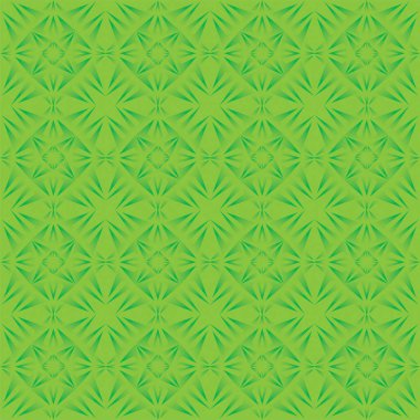 sanatsal yaratıcı yeşil pürüzsüz desenli vektör çizimi