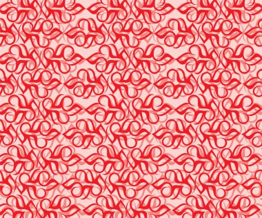 soyut sanatsal yaratıcı kırmızı noktasız desenli vektör çizimi