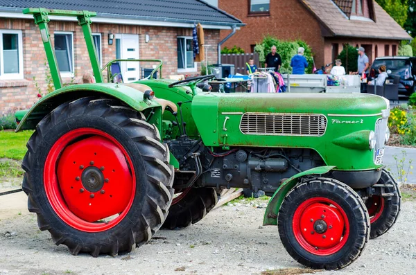 Drpstedt Jerman September 2021 Fendt Farmer Adalah Model Seri Farmer — Stok Foto