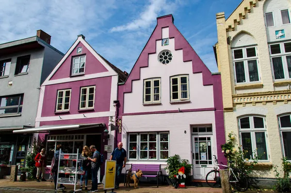 Friedrichstadt Alemanha Setembro 2021 Ruas Cidade Friedrichstadt — Fotografia de Stock