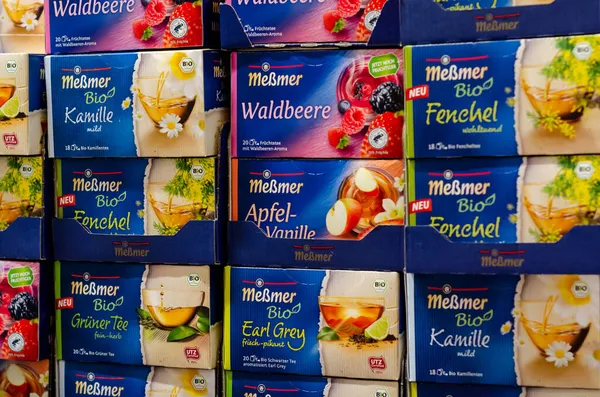 Soest Németország Szeptember 2021 Messmer Tea Memer Tee Eladó Boltban — Stock Fotó