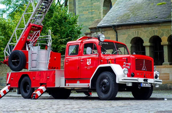 西ドイツ 2021年9月11日 マギルス ドイツ150 D11消防車 — ストック写真