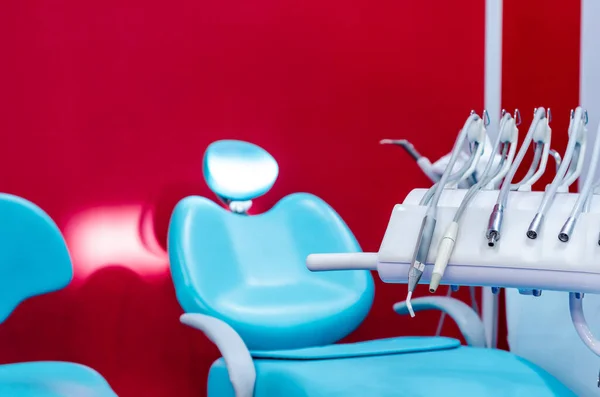 Escritório Dentista Instrumentos Médicos Dentista Ferramentas Odontológicas — Fotografia de Stock