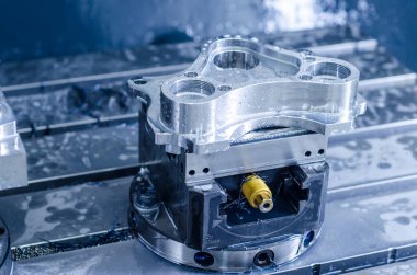 Kalıp bölümü kesim Cnc freze makinesi