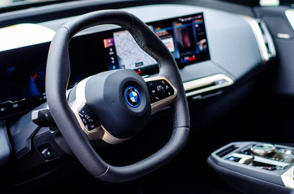 Soest Duitsland April 2022 Bmw Stuurwiel Dashboard — Stockfoto