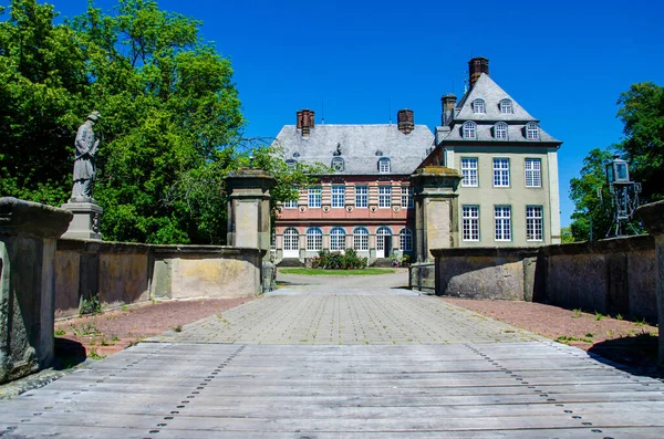 Historic Castle Hovestadt Schloss Hovestadt Westphalia Germany 16Th Century — Stockfoto