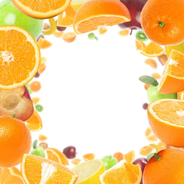 Fruits frame — Stock Photo, Image