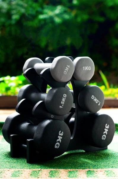 Dumbbells Royalty Free Stock Images