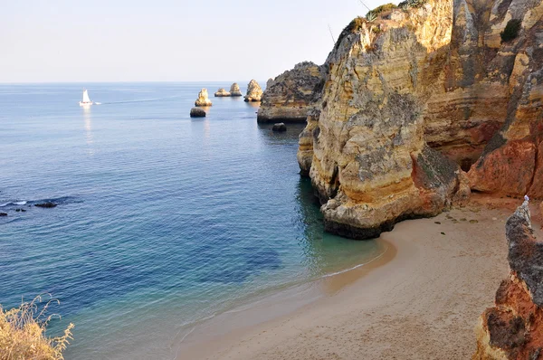 Plaży w algarve — Zdjęcie stockowe