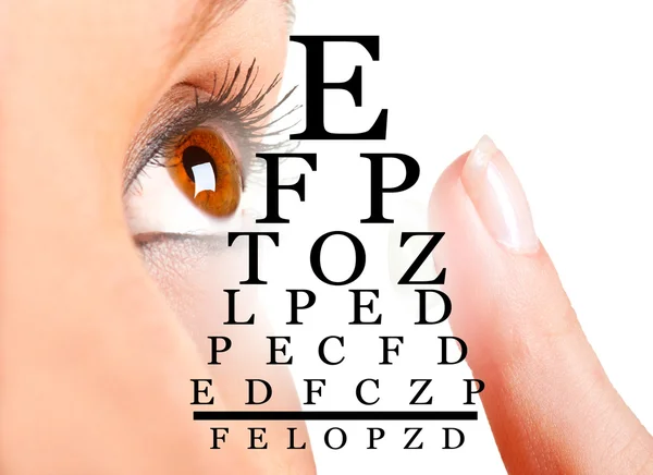 Contactlenzen — Stockfoto