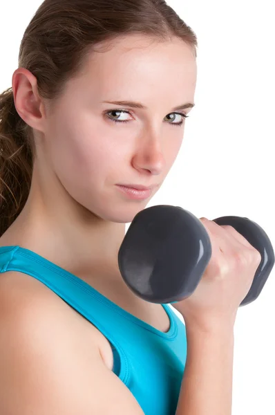 Mujer haciendo ejercicio — Foto de Stock