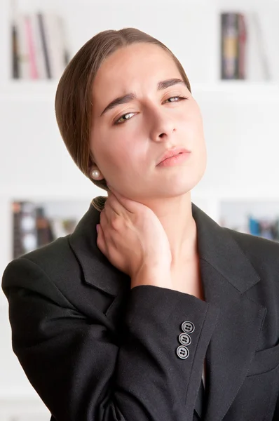 Dolor de cuello — Foto de Stock