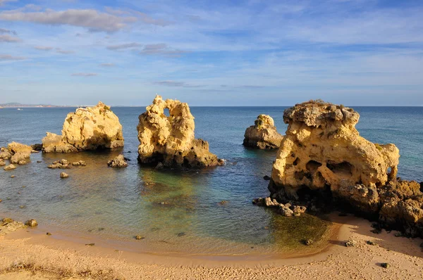 Playa en Algarve, Portugal — Foto de Stock