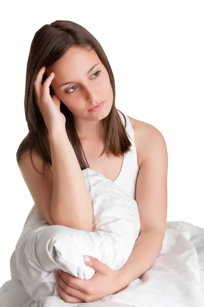 Woman Waking Up — Stock Photo, Image