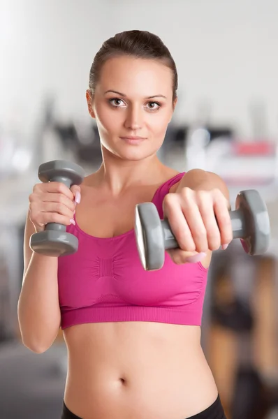 Woman Working Out Stock Picture