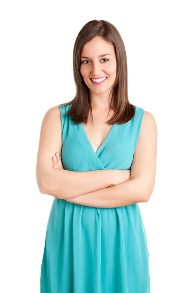 Woman Smiling — Stock Photo, Image