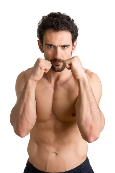 Man Ready to Fight — Stock Photo, Image