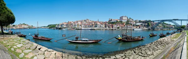 Ribeira do Porto Panorama — Stock Photo, Image