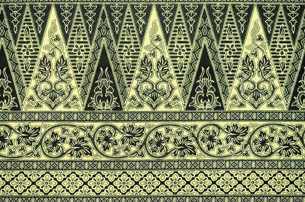 Traditional batik sarong background — Stock Photo, Image