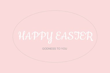 Mutlu Paskalya tebrik kartları. İllüzyon. Davetiye, kart, el ilanı, afiş, poster tasarımı. Zarif tasarım