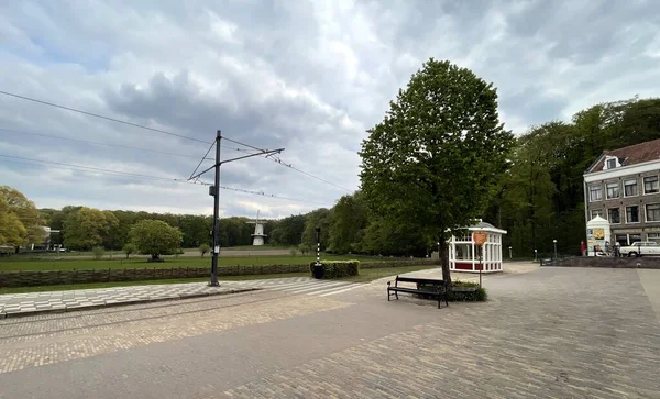 A typical old dutch small village center — Zdjęcie stockowe