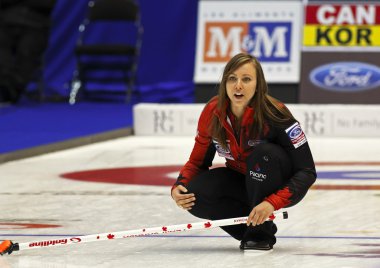 Kadınlar Kanada curling rachel homan atlar
