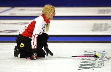 Kadınlar Danimarka dupont yell curling