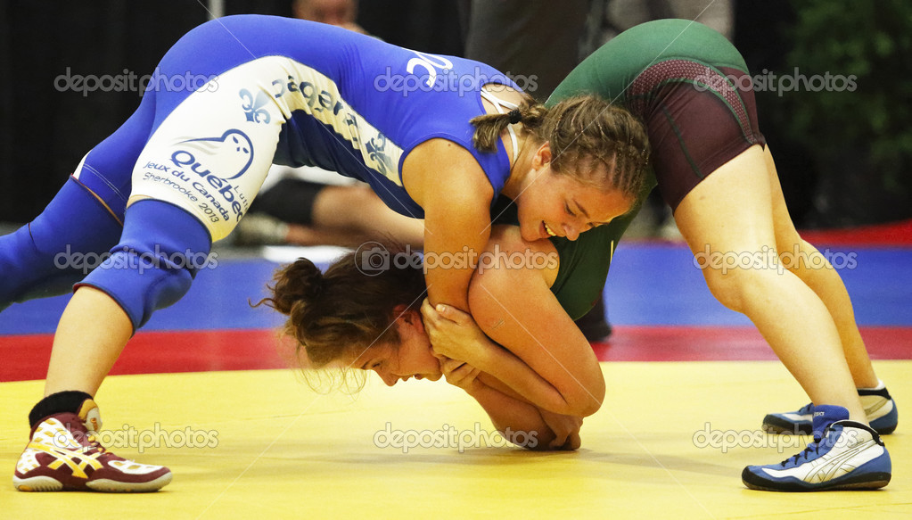 Canada games wrestling women Stock Editorial Photo © jamieroach 44686301