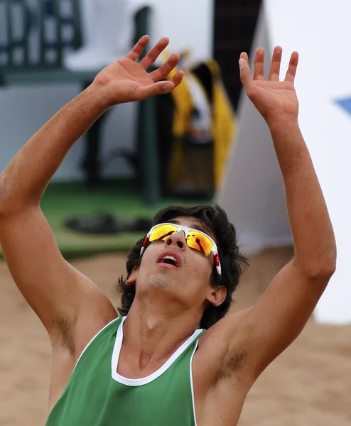 Mexico Beach Volleyball Arms Man — Stock Photo, Image