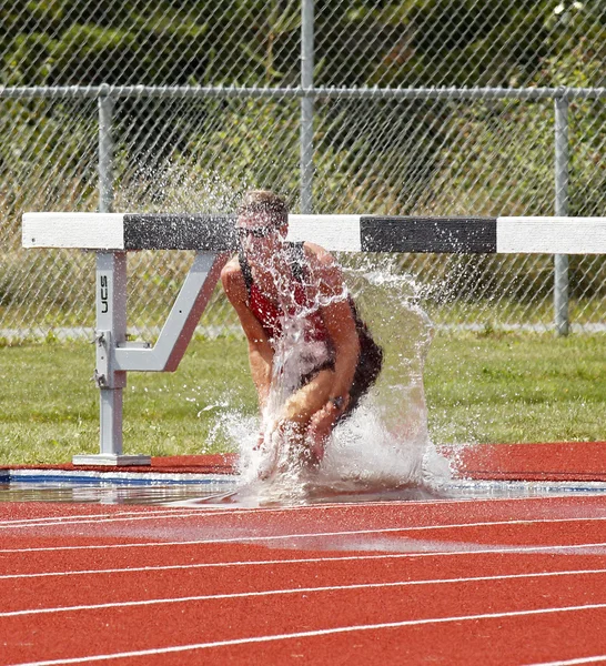 Steeplechase voda Kanada trati masters — Stock fotografie