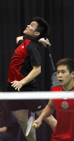 Badminton Kanada oyun maç — Stok fotoğraf