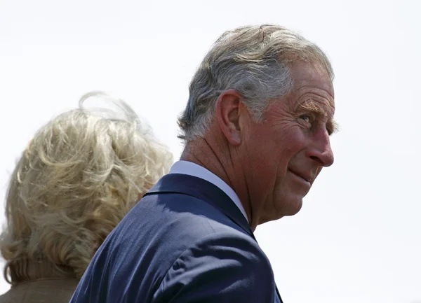 Prince charles profil Szent János Stock Kép