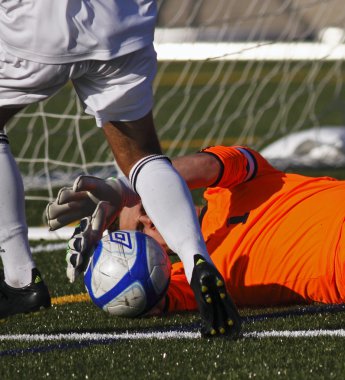 Kanada Futbol kaleci eller yukarı top