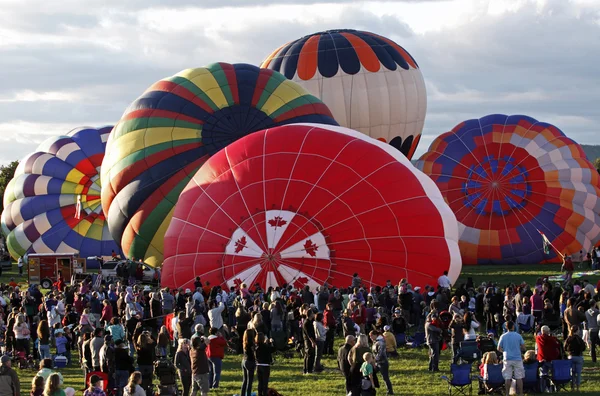 Colorful balloon canada crowd — Stock Photo, Image