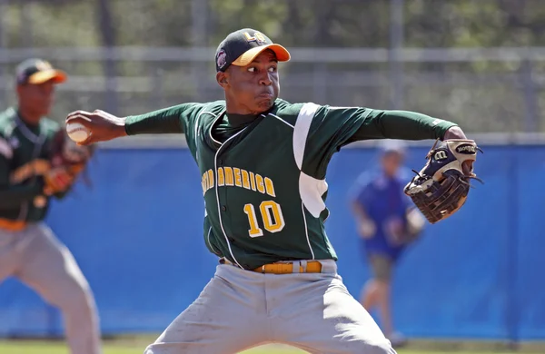 Liga Senior baseball World Series aruncător — Fotografie, imagine de stoc