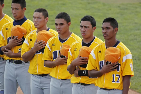 Senior league baseball world series anthem — Stock Photo, Image