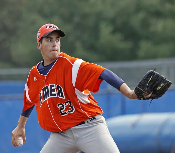 Senior league baseball world series italy pitch — Stock Photo, Image