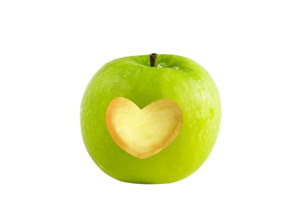 Green apple — Stock Photo, Image